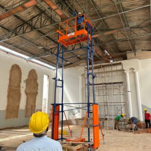 Andaime Eletrico 07 Metros com controle remoto