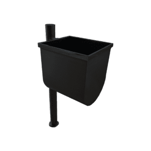 Cesta de Lixo em Aço Carbono